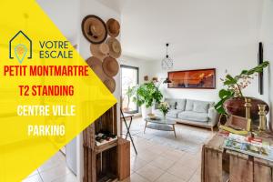 Appartements Votre Escale - Le petit Montmartre : Appartement avec Balcon