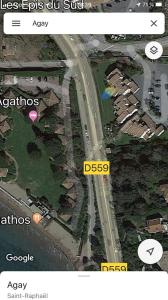 AGAY le pti bonheur 60m2 rez de jardin, en bord de mer