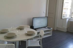 Appartements F3 lumineux & cosy au centre de Mulhouse : photos des chambres