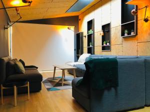 Maisons de vacances Maison d'architecte en plein coeur d'Honfleur avec bain nordique : photos des chambres