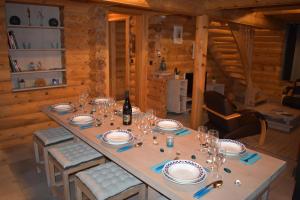 La Bresse Lodge Chalet en rondins climatisé