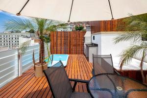 Coberturas Alto Luxo com Terraço, BBQ e Jacuzzi