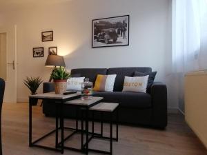 Appartements Le Voltaire-Sleep in Normandie : photos des chambres