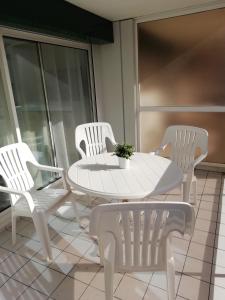 Le Saint Amand, studio cabine, agréable terrasse sud