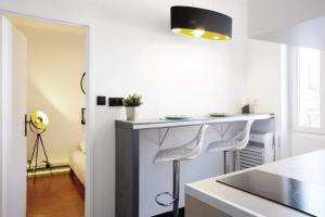 Appartements GregBnb-com - T2 Design - CLIMATISE - WiFi Fibre : photos des chambres