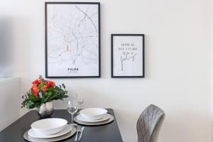 Modernes Apartment Liobablick Nr1 FeWo Fulda Petersberg