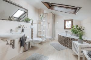 Große Koje mit Terrasse