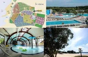 MH 3 Ch - 4 FUN PASS et WIFI inclus - camping 4e bord de lac - Gastes