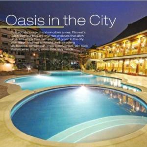 One oasis A10 3mins walk SM Mall,free pool - wifi