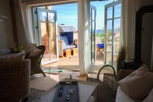 Strandhaus-Fehmarn, Captains-Deck direkt am Strand - Fehmarnsund