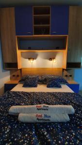 Design Apartments Red Blue