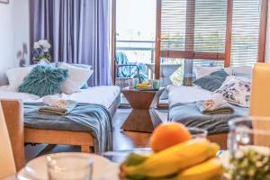 Sunset Apartament z prywatnym tarasem na dachu i widokiem na morze