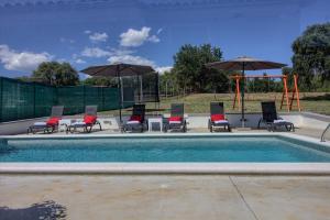 New villa Luna with private pool in Pula surrounded by greenery rented by WiiBuk