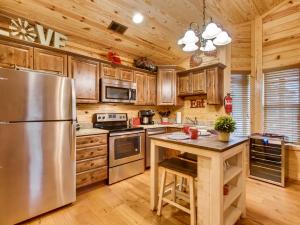Holiday Home room in River Romance #2328 by Aunt Bug's Cabin Rentals