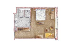 Urban Cozy room in Das James