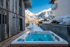 Chalets Le Globe Argentiere Chamonix - by EMERALD STAY : Appartement avec Sauna