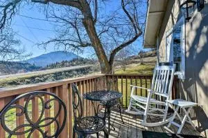 Cottage with Fire Pit and Deck on The Klamath River! - Hornbrook