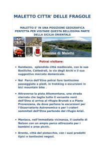 Appartamento Turistico - Rosina Etna Taormina