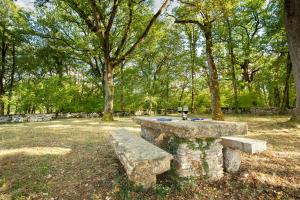 Maisons de vacances La Terrasse - A Peaceful Place in the Forest : photos des chambres