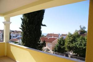 Quadruple Room with Terrace and Sea View room in Rooms with a parking space Rovinj - 12456
