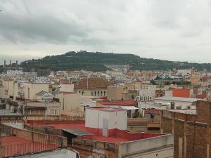 Double Room with Balcony and views to Montjüic room in Hotel Monegal