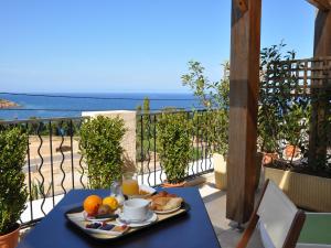 Hotels Hotel Palazzu & SPA - Adult Only : Chambre Confort avec Terrasse - Vue sur Mer