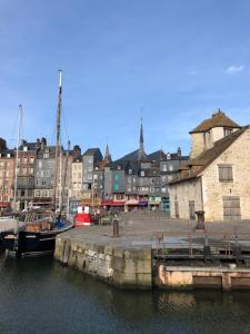 Appartements Les jardins d Honfleur et sa terrasse privative : photos des chambres