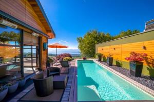 Cabană Villa chic et exclusive sur les hauteurs de Nyon Arzier Elveţia