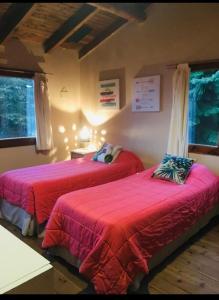 Casa de campo con costa de lago