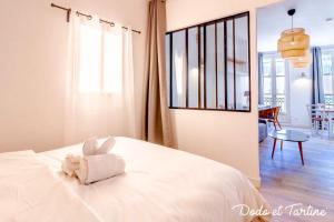 Appartements Exceptional 1 bedroom with AC - Dodo et Tartine : photos des chambres