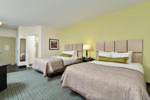 Queen Studio with Two Queen Beds - Hearing Accessible - Non-Smoking room in Candlewood Suites Monahans an IHG Hotel