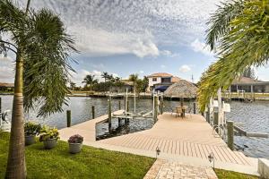 Cape Coral House with Private Dock, Pool and Bar!