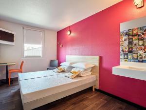 Hotels hotelF1 Les Ulis Courtaboeuf : photos des chambres