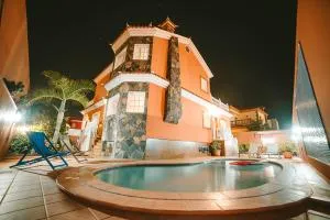 Villa Morada Sonneland con piscina privada climatizada - El Tablero