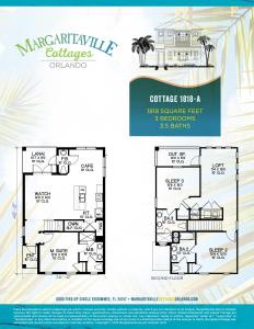 Three-Bedroom House room in Elegant Cottage with Hotel Amenities Near Disney at Margaritaville 8020LS