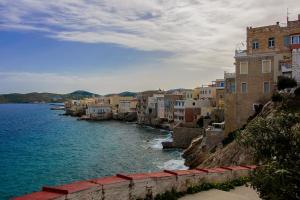 Mother's House in syros Aegean sea Syros Greece
