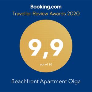 Eftopia Beachfront 2-bedrooms apartment