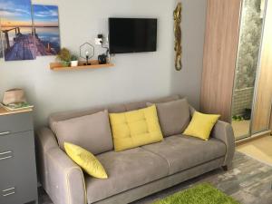 One-Bedroom Apartment room in Тихая и уютная студия с тёплым бассейном и Wi-Fi