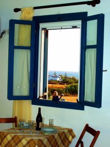 Blue and White Naxos Greece