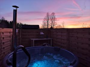 Fichtel-Bubble gegen Aufpreis mit Hot Tub und Sauna