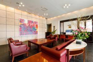 다카오카 Fukuno Town Hotel A·Mieux 2성급 숙소 로비