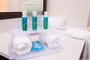 Standard King Room with Accessible Tub - Mobility Access room in Holiday Inn Express & Suites Monroe an IHG Hotel