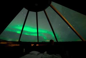 Aurora Hut room in Holiday Village Inari