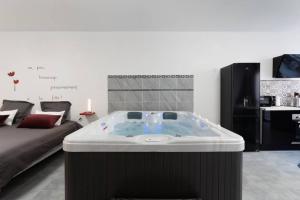 Appartements Nuit romantique avec Jacuzzi SPA privatif proche TOULOUSE : photos des chambres