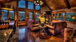 All About the View - Cherry Log