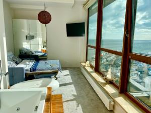 SEA TOWERS PENTHOUSE PREMIUM APARTMENT 23 24 Two Floors Panoramic Terrace Sea View ADULS ONLY