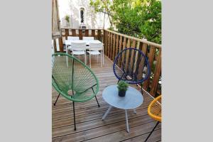 Appartements GregBnb-com - La terrasse dans les arbres ! T2 plein Sud - WiFi : photos des chambres