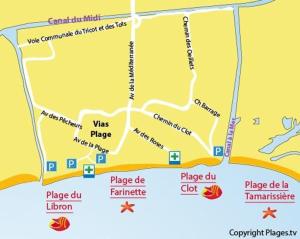 Campings VIAS Plage La Carabasse - Mobile home 6 places : photos des chambres