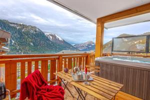 LO Rouge - Apt A02 - BO Immobilier- remises sur les forfaits de skis Châtel ou Portes du soleil