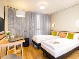 Twin Studio room in Aparthotel Adagio access München City Olympiapark